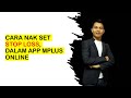 Cara set stop loss dalam app Mplus online