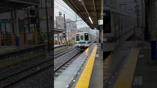 野田線の8000系で一番古い編成の急行柏行き塚田駅通過