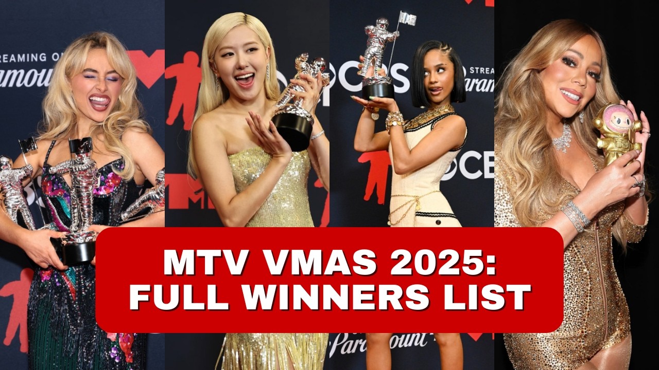 MTV VMAs 2025 Full Winner List: Every Winner You Need to Know!