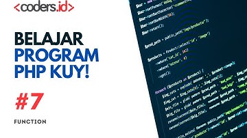 Belajar PHP Dasar | 7. Function (Fungsi) dalam PHP
