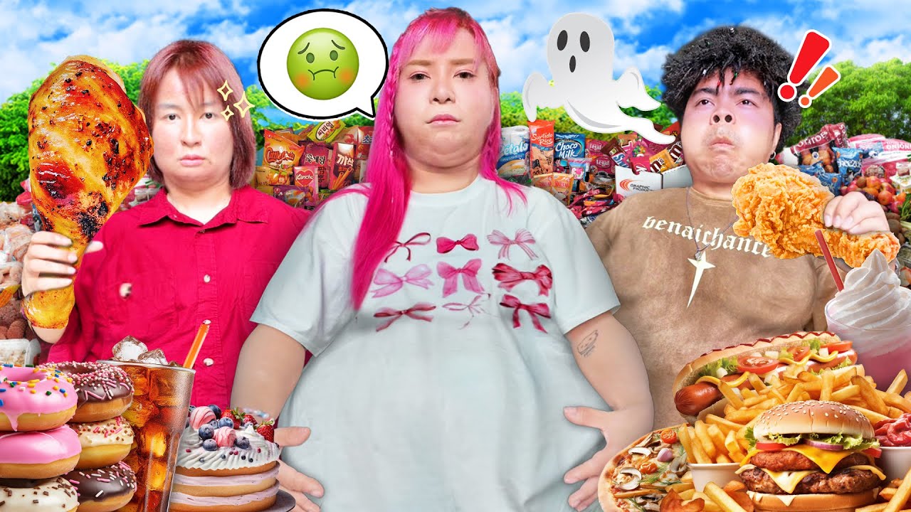 ชาเลนจ์แข่งเพิ่มน้ำหนัก 1 วัน!! (ใครเป็นหมูก่อนชนะ)