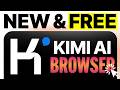NEW Kimi AI Browser is INSANE (FREE!)