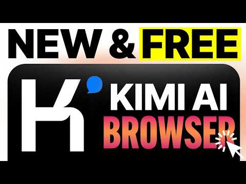 NEW Kimi AI Browser is INSANE (FREE!)