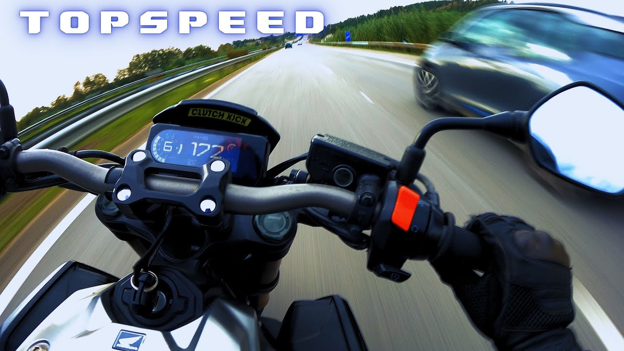 200 + Kph TOP SPEED | HONDA - CB650R - YouTube