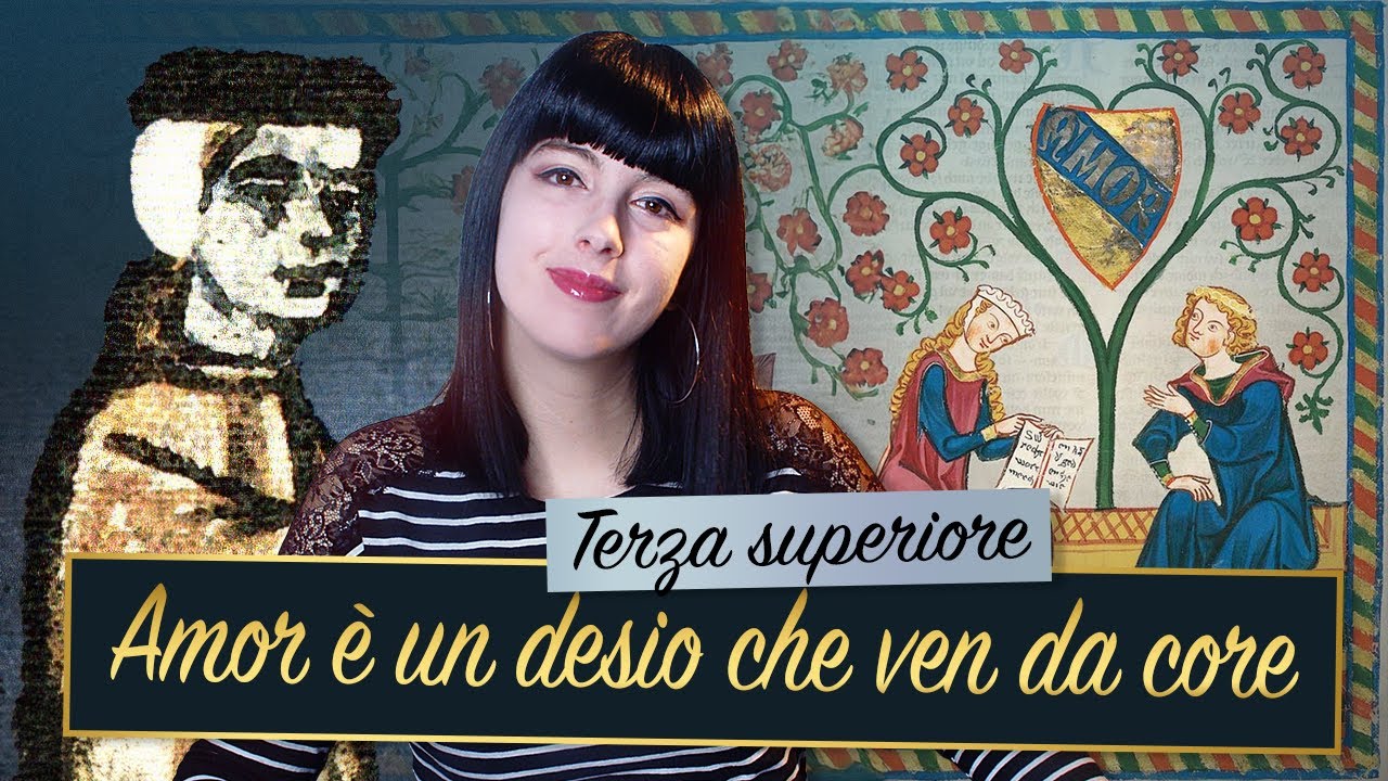 Giacomo da Lentini – Amor è un desio che ven da core || Analisi e commento ✨