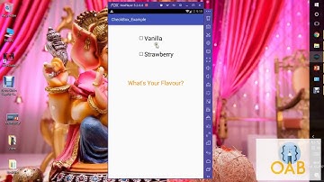 Working with Check Boxes in Android App