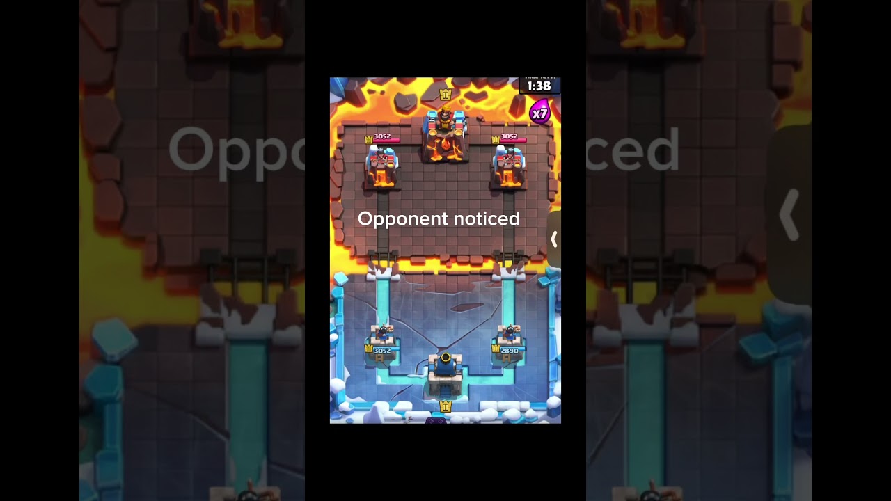 W opponent #clashroyale #youtubeshorts