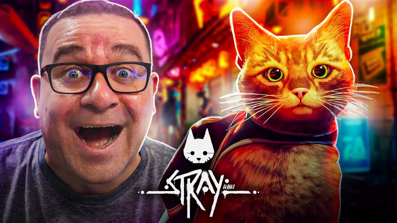 FOI JOGAR GAME DO GATO * e se empolgou * (Stray Completo) 