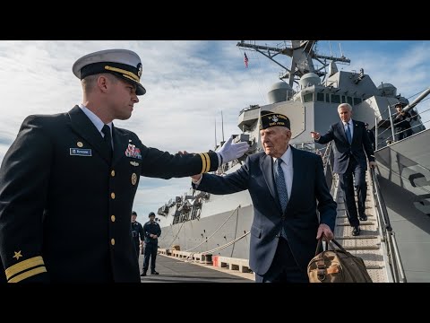 Navy Lieutenant Blocked the Veteran from Boarding the Ship — Until the Admiral Ordered His Return