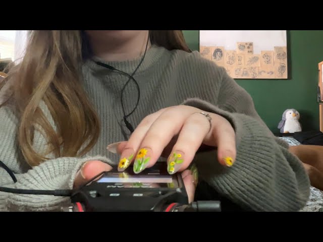 ASMR || Tascam Mic Tapping, Scratching, Gripping