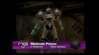 The trailer for Metroid Prime on the Nintendo GameCube, from the Future of Video Games Vol. 2 DVD.