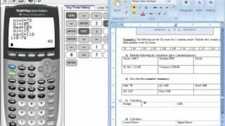 Ch 3 - Part 3 of 7 - Math 133 TI-83/84