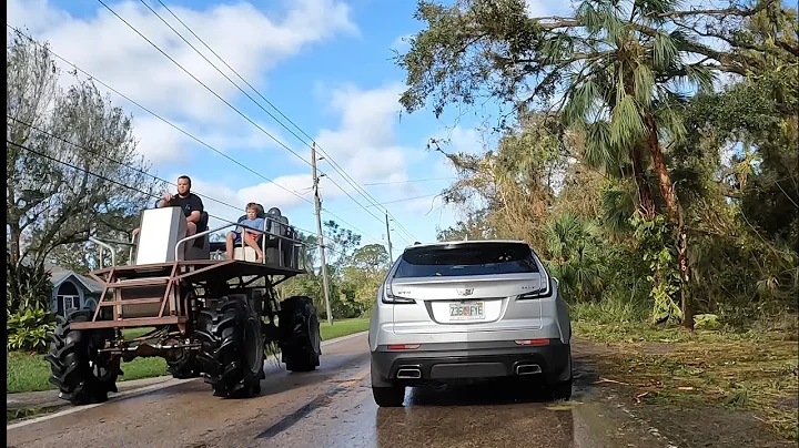 Buckingham, Florida Flooding After Hurricane Ian 4K
