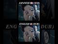 Moshi Moshi (Sub vs Dub) #shorts #anime #dubbing #animeedit #subvsdub #cute #sub #dub #kawaii