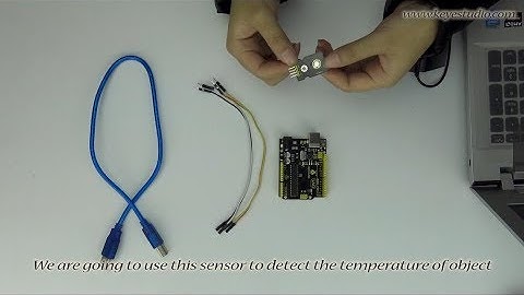 KS0276  keyestudio MLX90614 Non-Contact Infrared Temperature Sensor