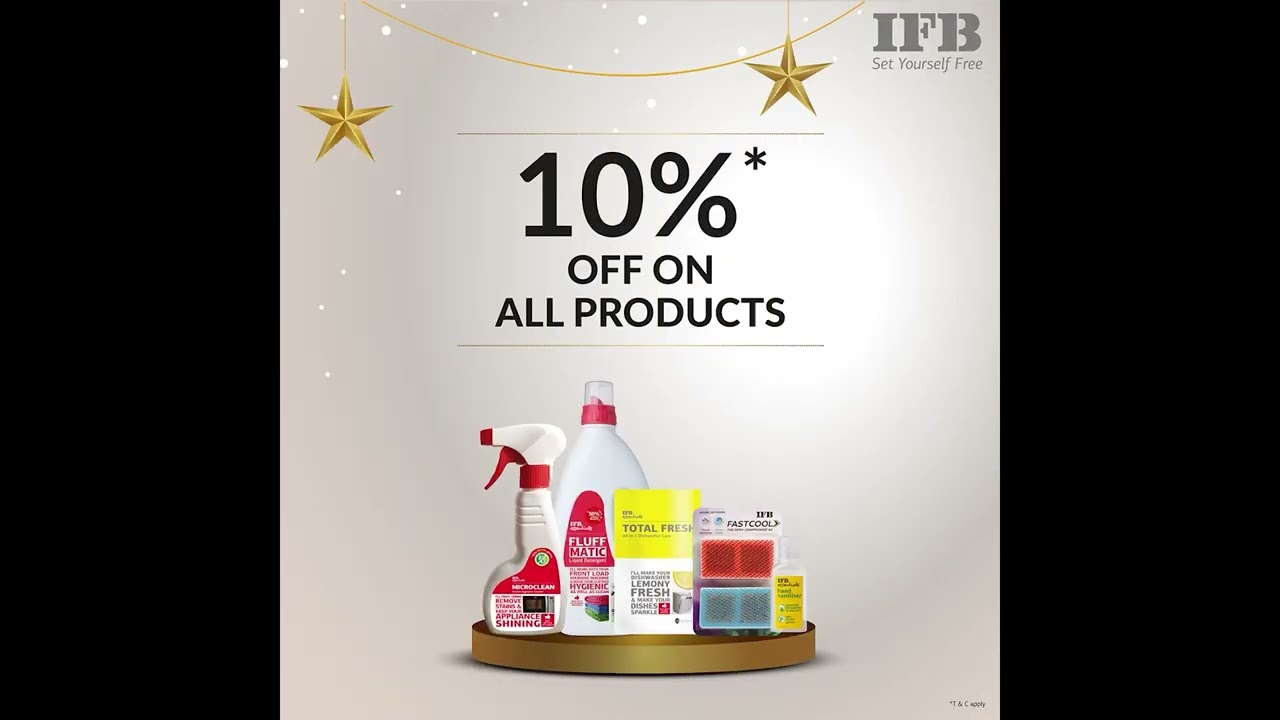 IFB Christmas Special offers: Essentials - Machine Care