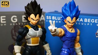 Demoniacal Fit - SS Blue Evolution headsculpt set for SHF Vegeta New Goku