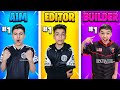 Which Brother Is The Best At Fortnite! Diamond Mamba VS Mini Mamba VS Reaxtion!