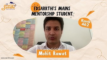 UP SDM to Rank 462 in UPSC CSE 2020 , Mohit Rawat