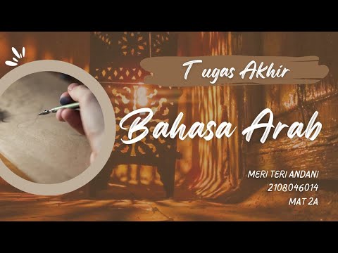 TUGAS AKHIR VIDEO PERCAKAPAN BAHASA ARAB_KELOMPOK 6_MAT 1A || UIN WALISONGO SEMARANG #2021