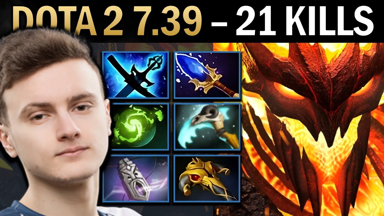 Shadow Fiend Pro Mid with Hybrid Build - 7.40 Dota