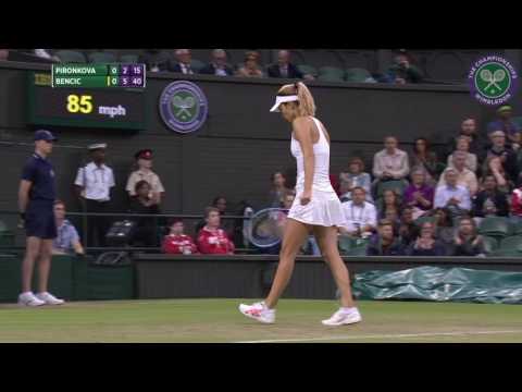 2016, Day 3 Highlights, Belinda Bencic vs Tsvetana Pironkova