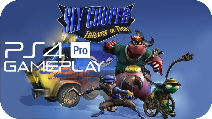 Sly Cooper PlayStation Evolution PS2 - PS4 