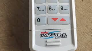Genie garage door keypad programming