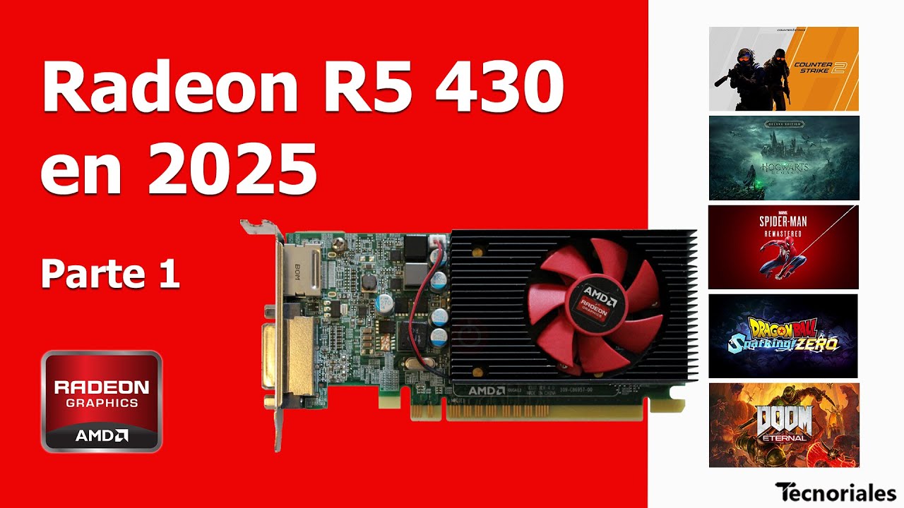Radeon R5 430 en 2025 - 10 Juegos Parte 1 - YouTube