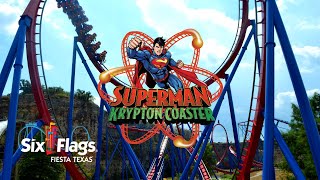 SUPERMAN™ Krypton Coaster - 23rd Anniversary Marathon at Six Flags Fiesta Texas