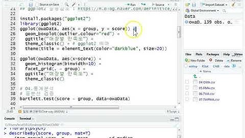 Ch08_02.R 분산분석(ANOVA)(one-way ANOVA 2/4)02