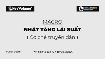 Live068 - CƠ CHẾ TRUYỀN DẪN KHI NHẬT TĂNG LÃI SUẤT | keyvolume | FX DREAM TRADING