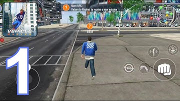 Vehicle Masters : Vice City - Gameplay Walkthrough | Part 1 - Tutorial (iOS, Android)