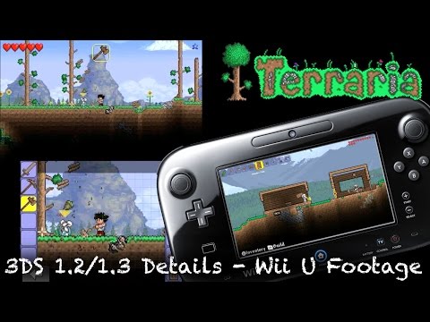 Terraria Wii U & 3DS Developer Speaks - Minecarts, Fishing, 1.2, 1.3