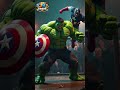 Hulk and super hero fight #superherorun