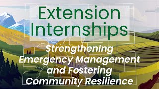 Strengthening Emergency Management and Fostering Community Resilience.
