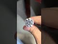 cvd round shape diamond 💎 #diamond #diamomdjewellery #gemstone #bluediamonds #whitediamond #ring