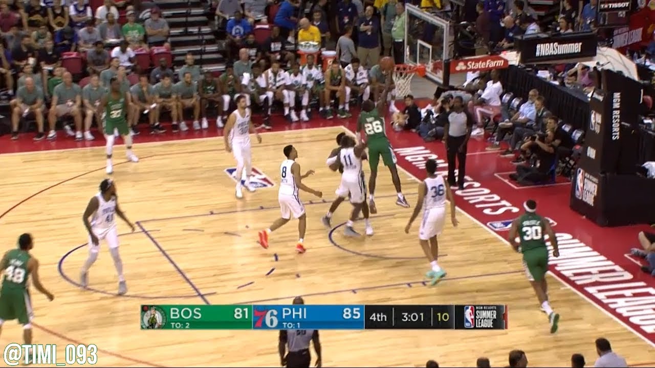 Jabari Bird SL Highlights vs Philadelphia 76ers (14 pts, 8 reb, 2 ast)