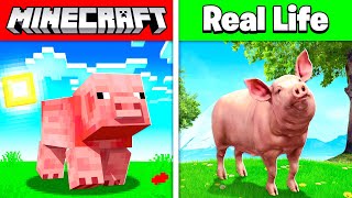 MINECRAFT MOBS IN REAL LIFE! (Realistic Minecraft) screenshot 5