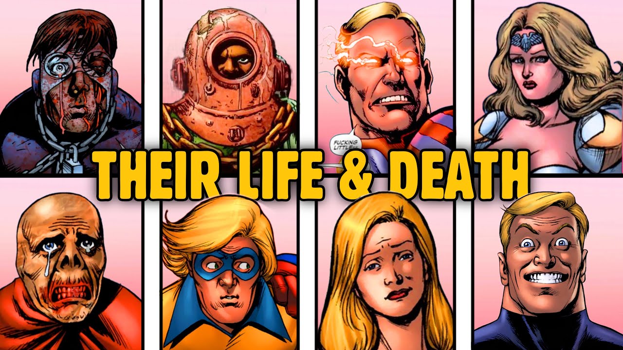 Story Of All THE SEVEN Members In The Boys Comics | The Boys Season 5