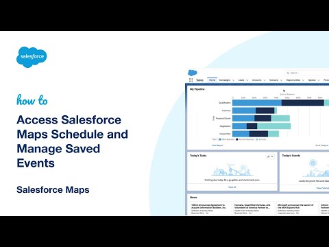 Access the Salesforce Maps Schedule and Manage Saved Calendar Events ...