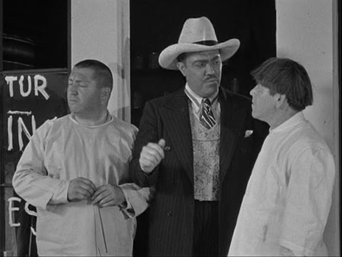 Five supporting players in COOKOO CAVALIERS (1940)