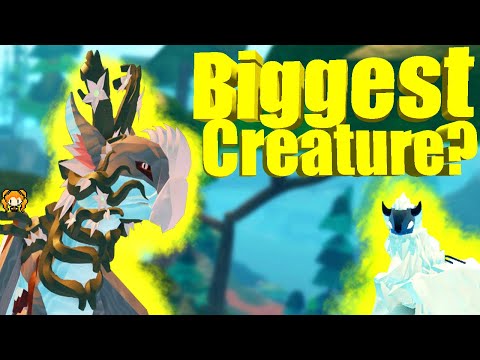 Biggest Creature In The Game Saukuryn Griffin Males Can Do This Roblox Creatures Of Sonaria Youtube - roblox creatures of sonaria jeff