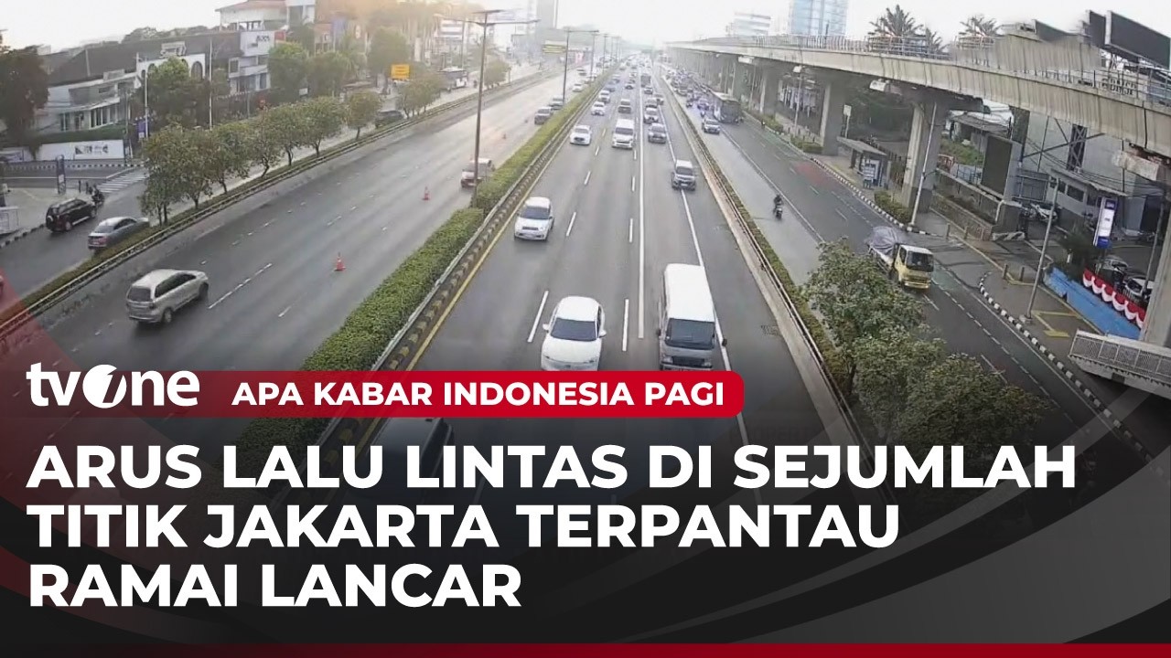 Kondisi Arus Lalu Lintas di Sejumlah Titik Jakarta | AKIP tvOne