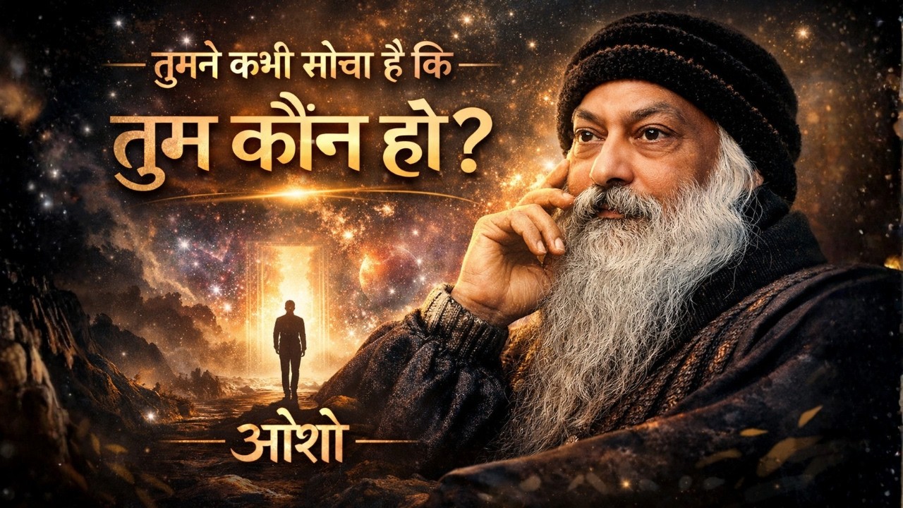OSHO -- मैं कौन हूँ? | Who Am I? | आत्मज्ञान और जीवन का सच | Life Changing Video 