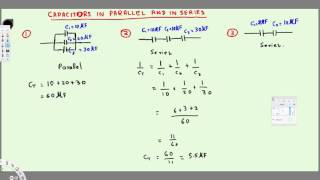 Capacitance and Dielectrics -  Physics  - Capacitors in Parallel and Series - Example - 3