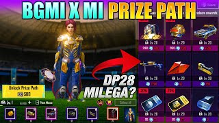 🤔 BGMI 500UC PRIZE PATH WORTH IT? || CAN WE GET MI EXCLUSIVE DP28 SKIN IN 500UC ?