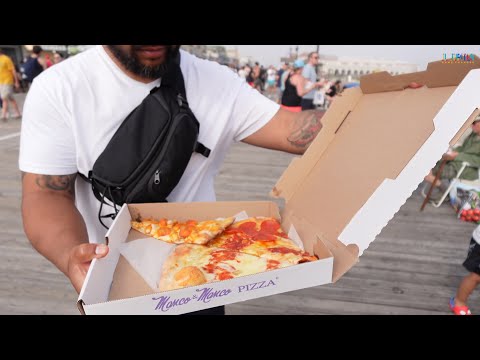 Manco & Manco, Crab fries, Funnel Cake at Ocean City, NJ - Memorial Day Vlog