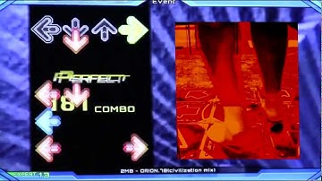 DDR (Stepmania 5) Orion. 78 (civilization mix) Expert AAA PFC (with footcam)