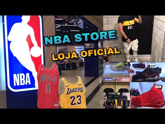 🏀 LOJA DA NBA em Nova York  NBA Store Fifth Avenue 